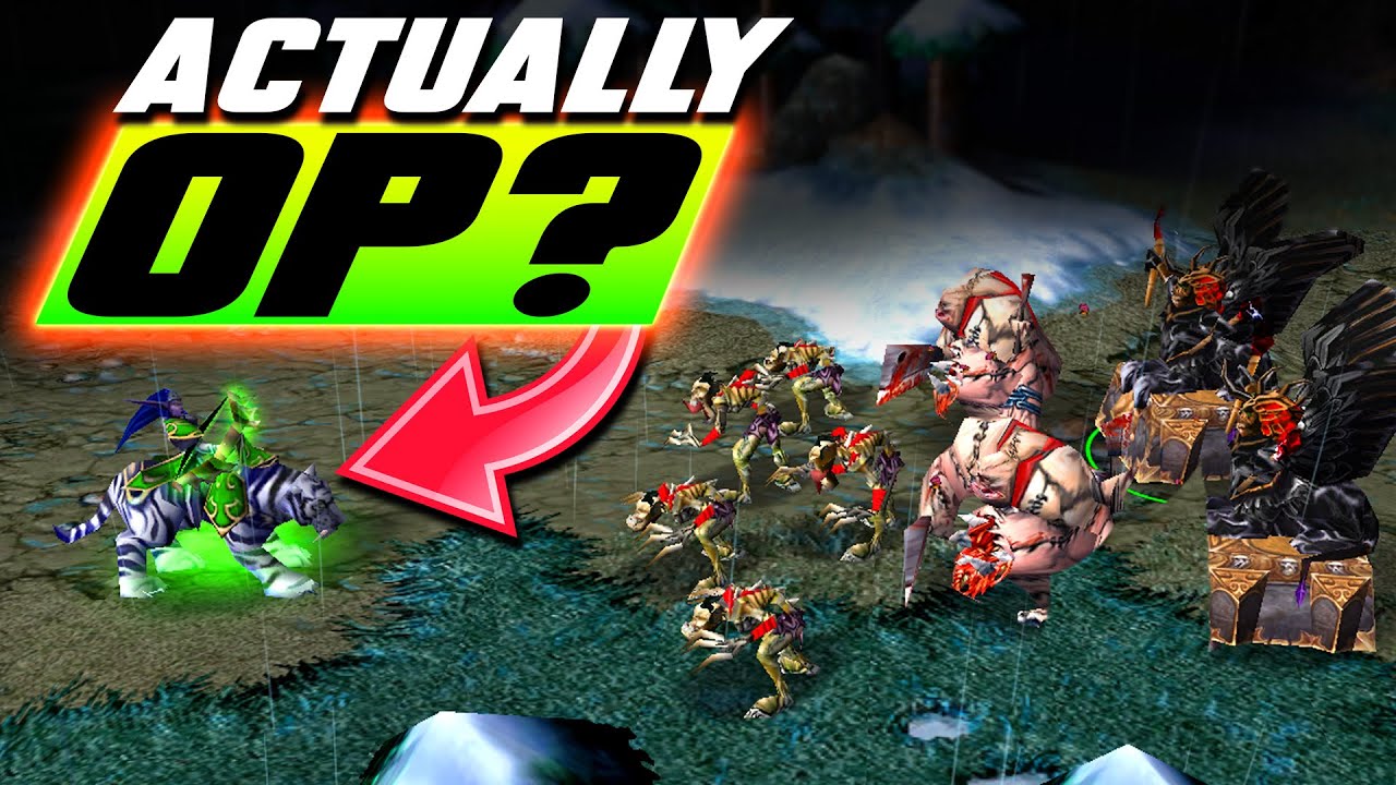 Зачем этому профессиональному геймеру играть за ЭТОГО героя? - WC3 - Grubby