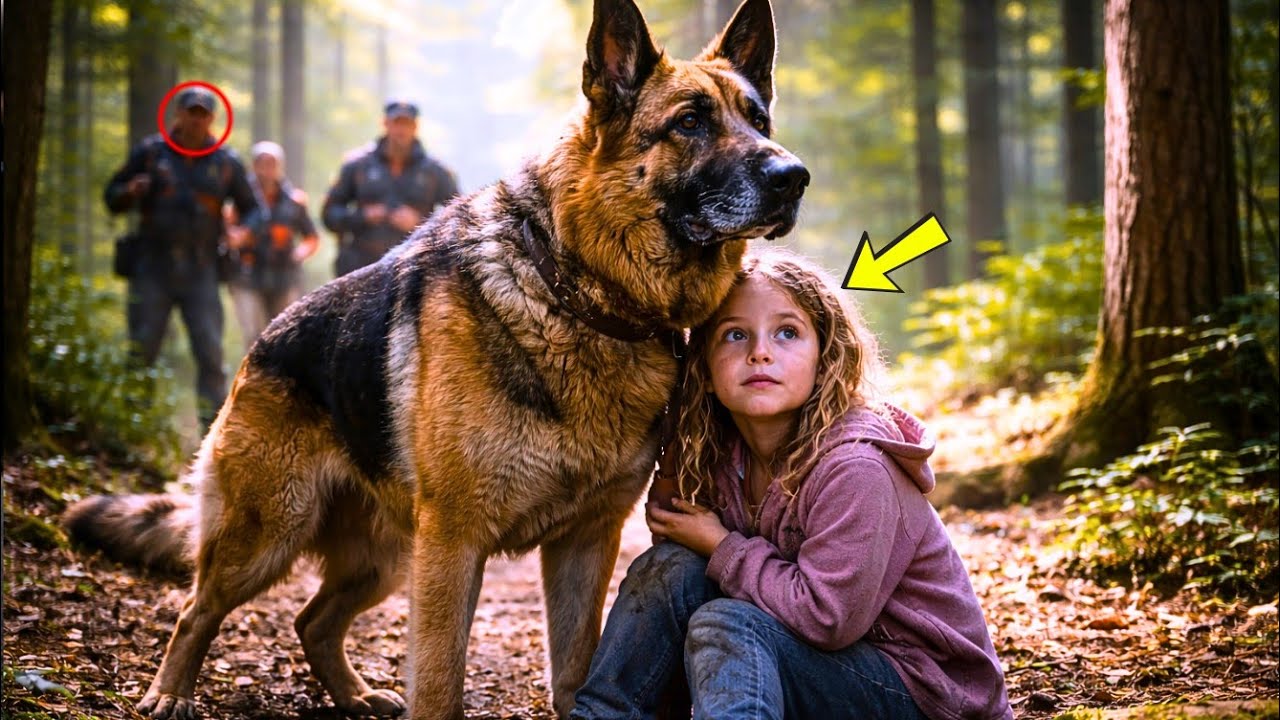 Abandoned Police Dog Found a Little Girl Lost in the Woods — What He Did Next Saved Her Life