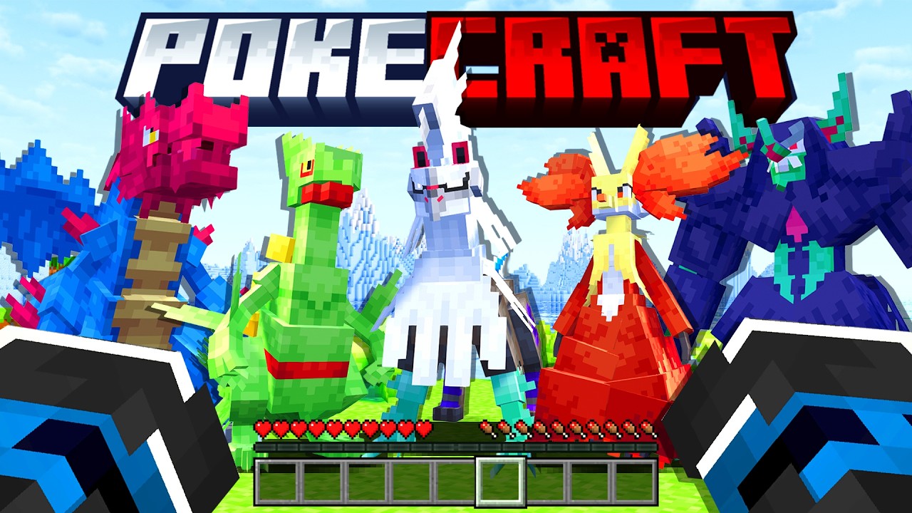 HO CATTURATO 20 NUOVI POKEMON NEL MIO MONDO - PokeCraft Ep. 46