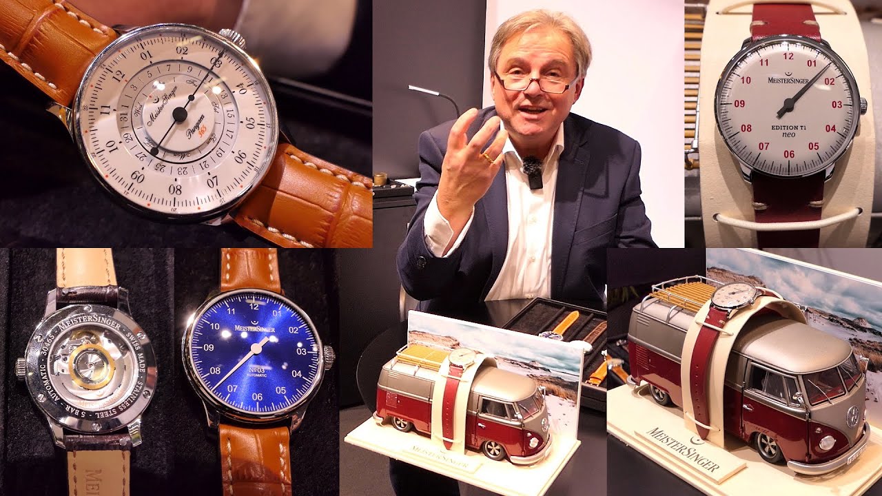 MeisterSinger T1 neo Schuco VW Bus, Pangaea 365,  No3 @ Inhorgenta 2024 – Interview Manfred Brassler