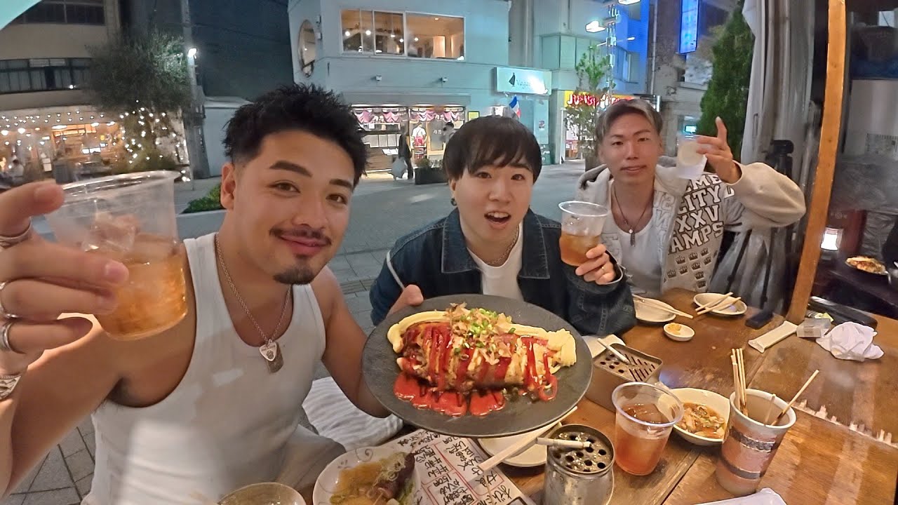 【最&高】おでん屋台撮影後の飲みトーーーーク！！！