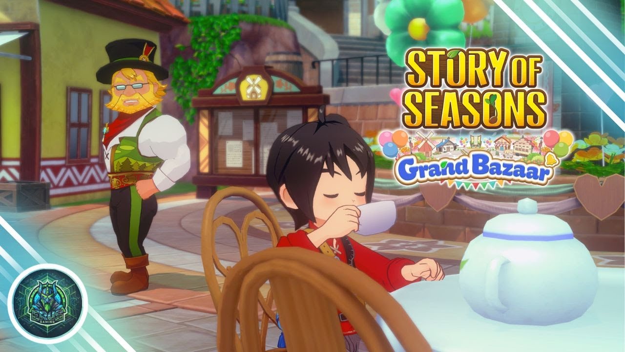 Tea Party and Sprites Home Story of Seasons Grand Bazaar - E5