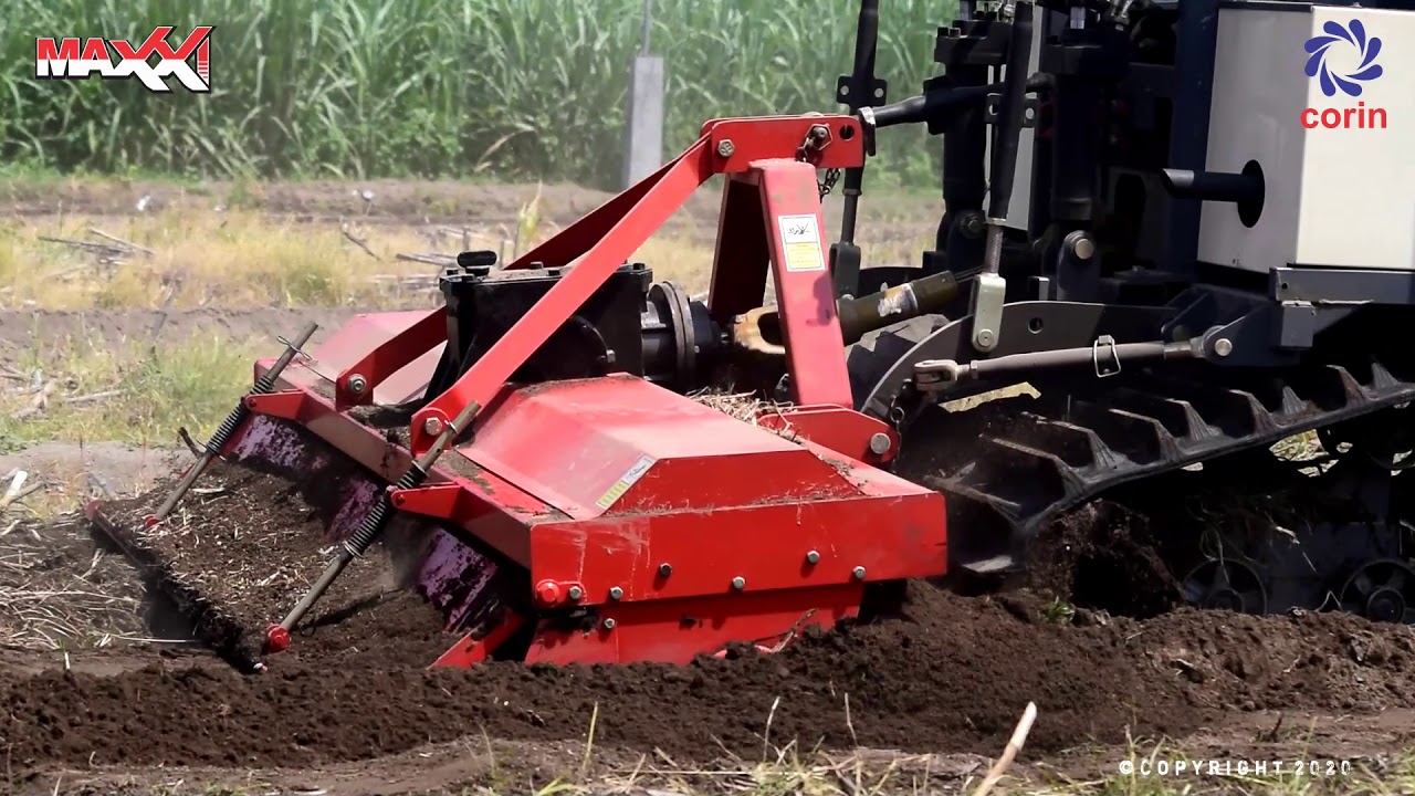 MAXXI ROTAVATOR WD3100 || ROTAVATOR DENGAN RODA DAN TENAGA BIMO (Lahan Kering)