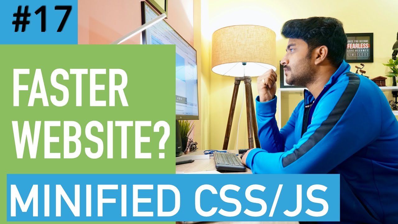 #17 Faster page load with minified CSS? Java website development tutorial | Spring+Java live project