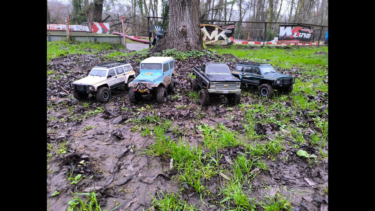 P    N j ai Noyé mon ABSIMA CR4 4 PATROL a Brenouille #loisir #offroad #scale #crawler#PATROL NISSAN