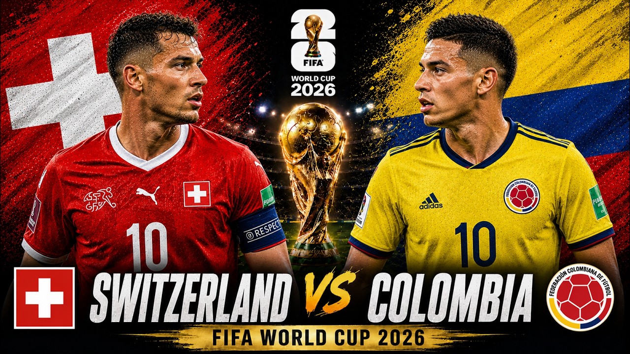 Switzerland 🇨🇭 vs Colombia 🇨🇴 Full Match Highlights & All Goals | FIFA World Cup 2026 Quarter-Finals