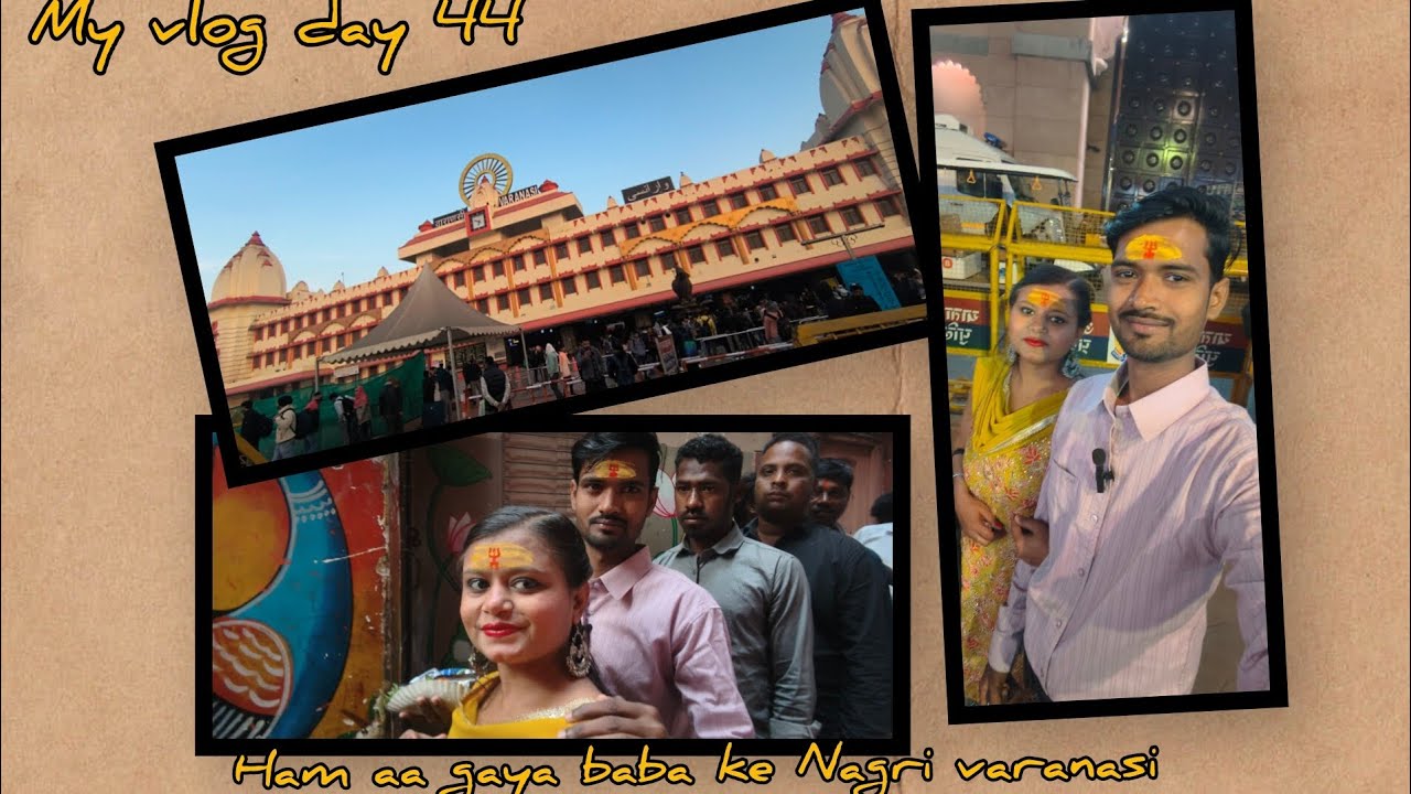 My vlog day 44 aaj hamlog pahunch gaye Baba ke Darbar kal Bhairav #RahulKiDuniya #BanarasDiaries 