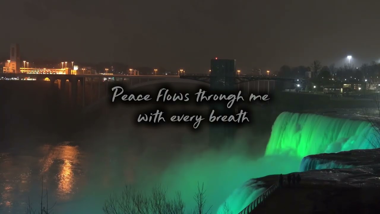 Peace flows | slow music for Sleep, Night time | Bible study | Meditation 