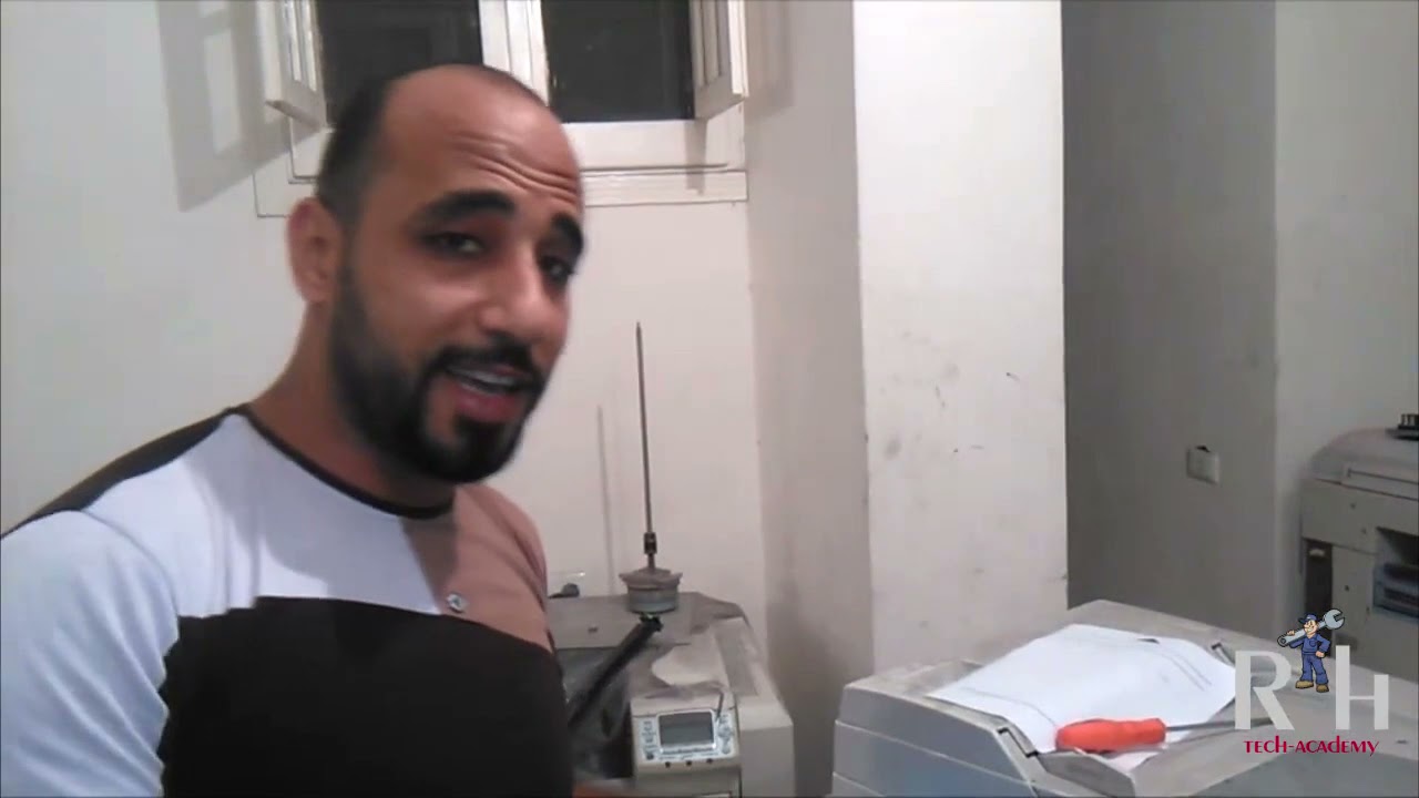 إزاي تكتشف أعطال التسويد والبهتان لمجاميع الطباعه لاي ماكينة تصوير المستندات