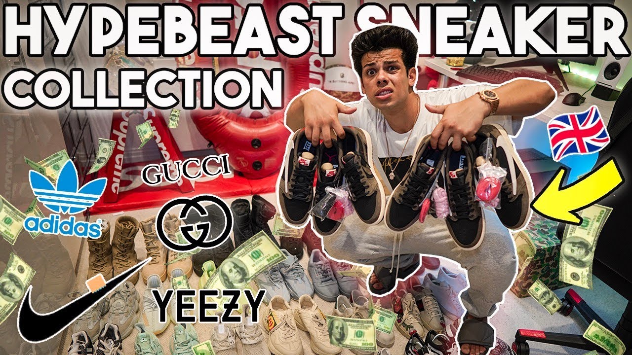 The Largest Hypebeast Sneaker Collection In The Uk !!!