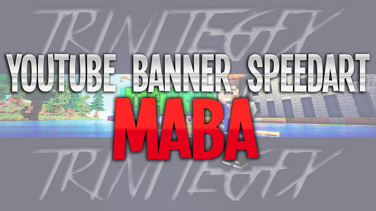 SpeedArt: YouTube Banner | Maba - #2