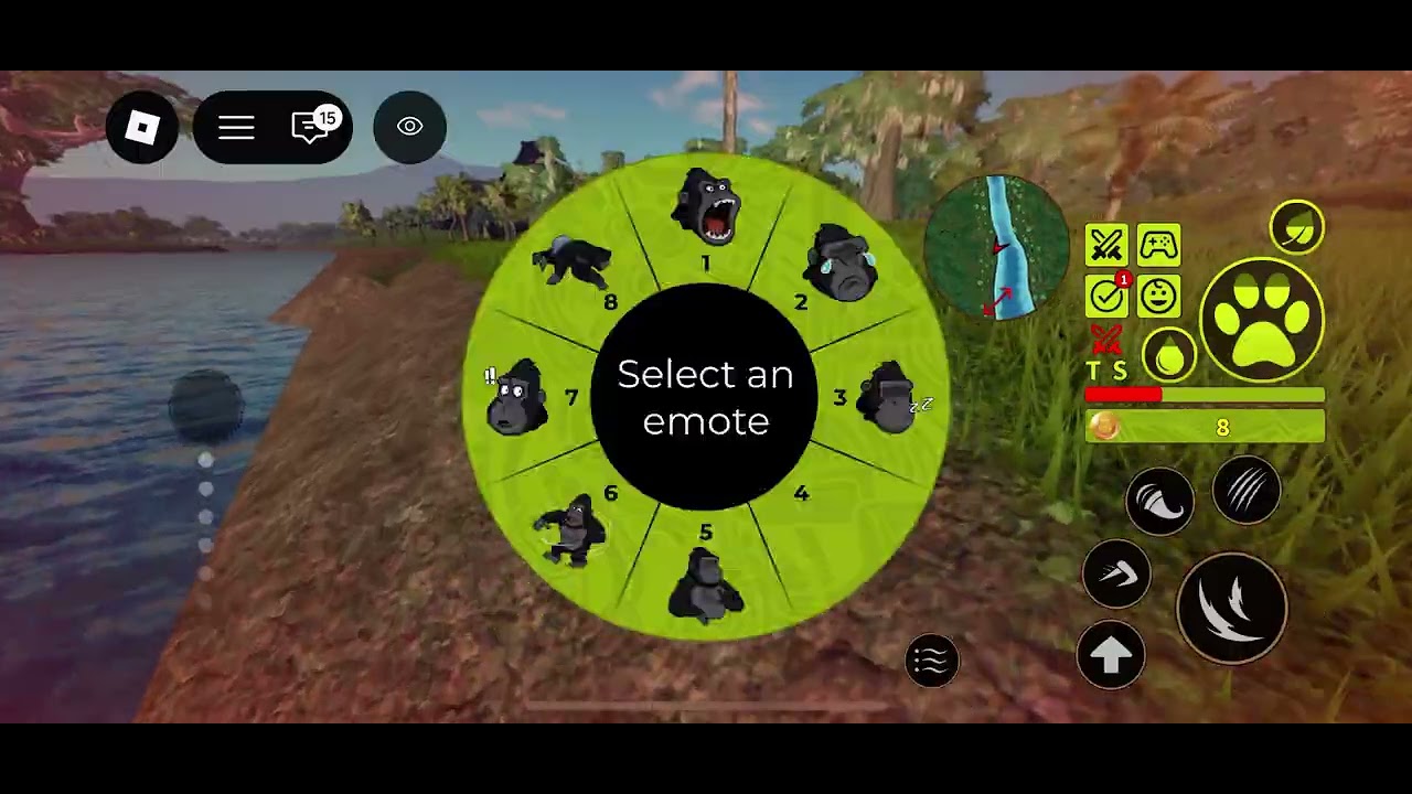 Buying gorilla in jungle life 