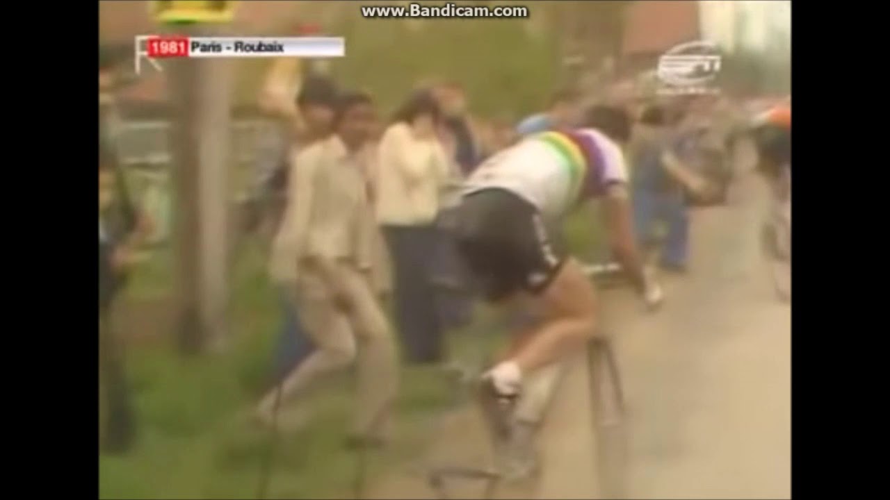 Bernard Hinault gagne Paris Roubaix 1981