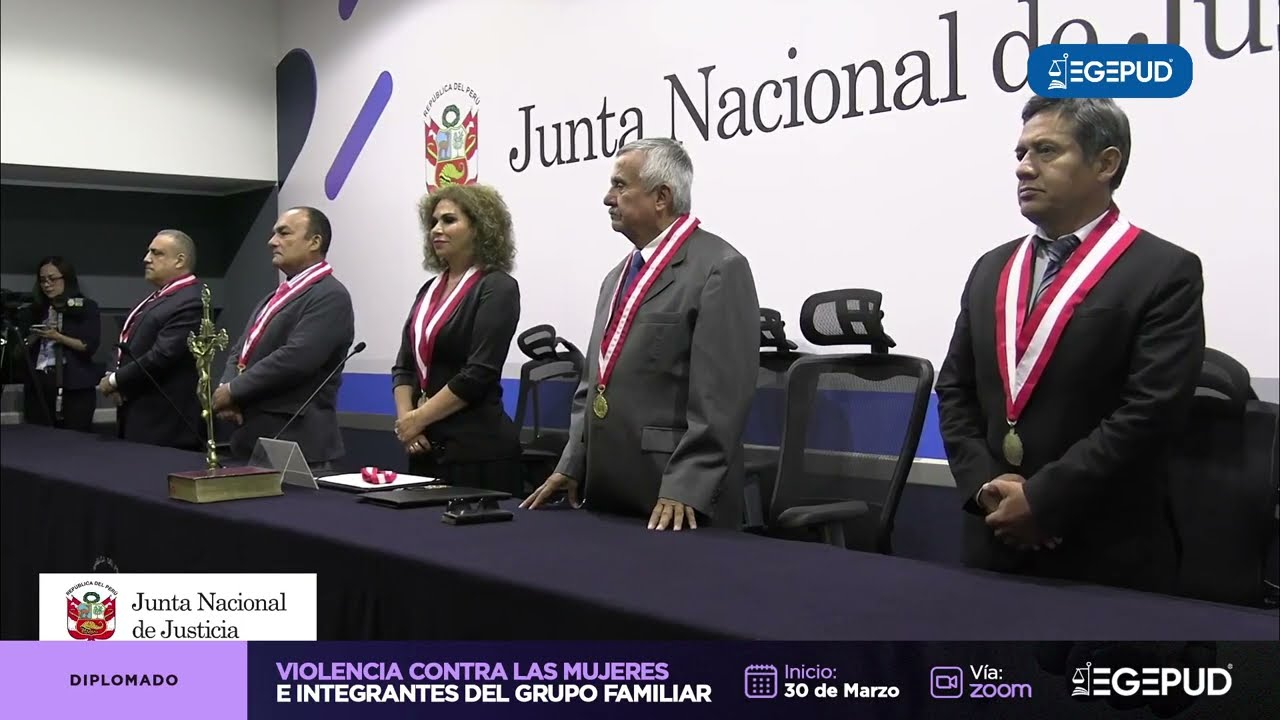 Ceremonia de juramentación del juez supremo titular Augusto Ruidías Farfán