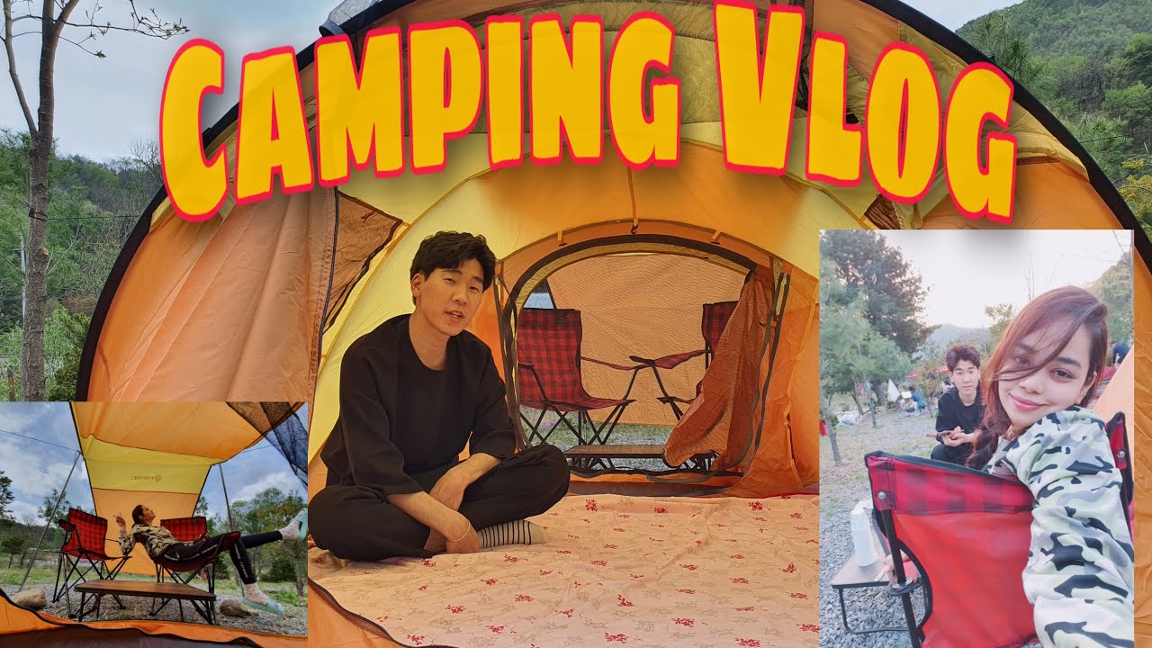 Camping trip to Hwacheon|korean-indian couple