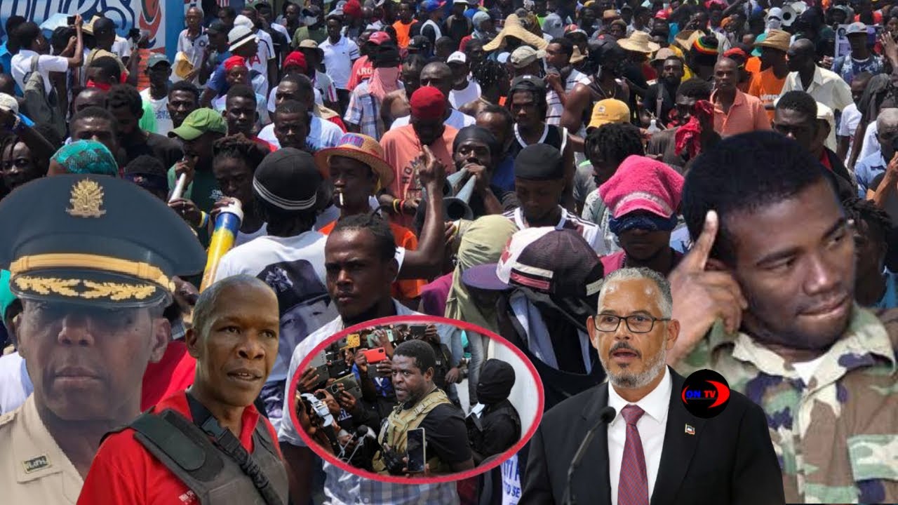 Revolisyon Guy Philippe 7 Fevrier..Guerrier Henri fenk moutre vrè vizaj li, li mange pou Guy fè.....