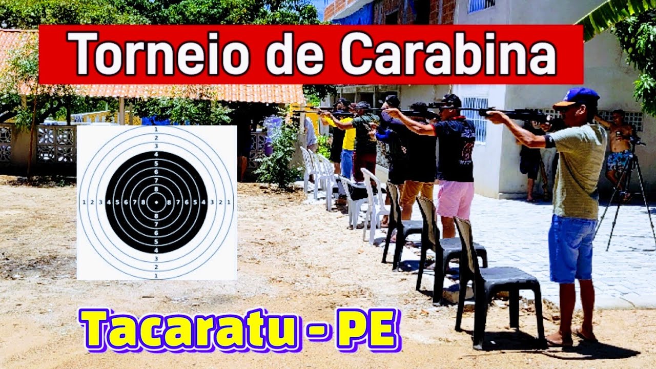 14° Torneio de carabina de pressão em Tacaratu - PE