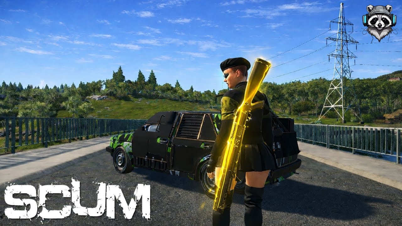 SCUM | BUNKER DE 12 NA CORAGEM! 😬#scum