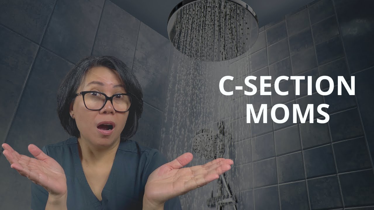 Showering After C-Section (Common Mistakes to Avoid)