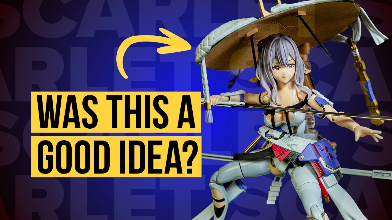 The legendary pilgrim is here! - Figma Scarlet unboxing & review