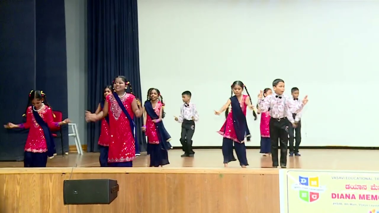 School Annual Day 2025-26. Family theme dance by 3rd B students. #dance #school #performance