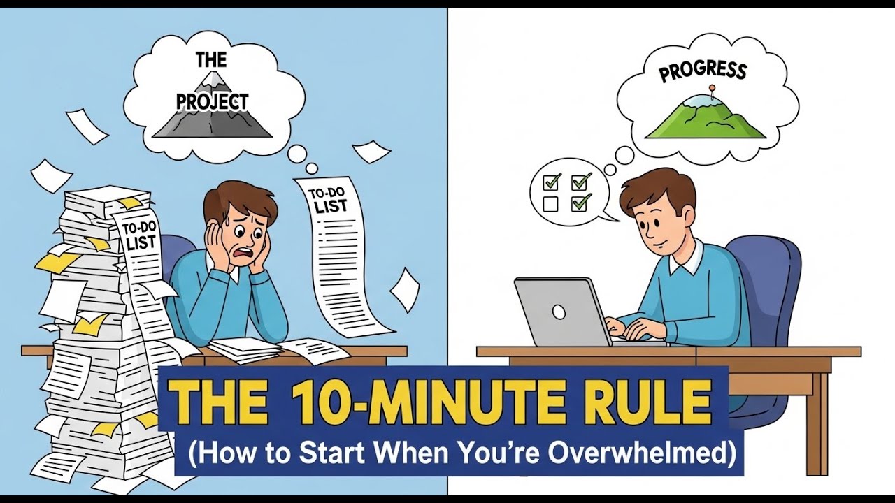 Overwhelmed by Your To-Do List? Do This for 10 Minutes