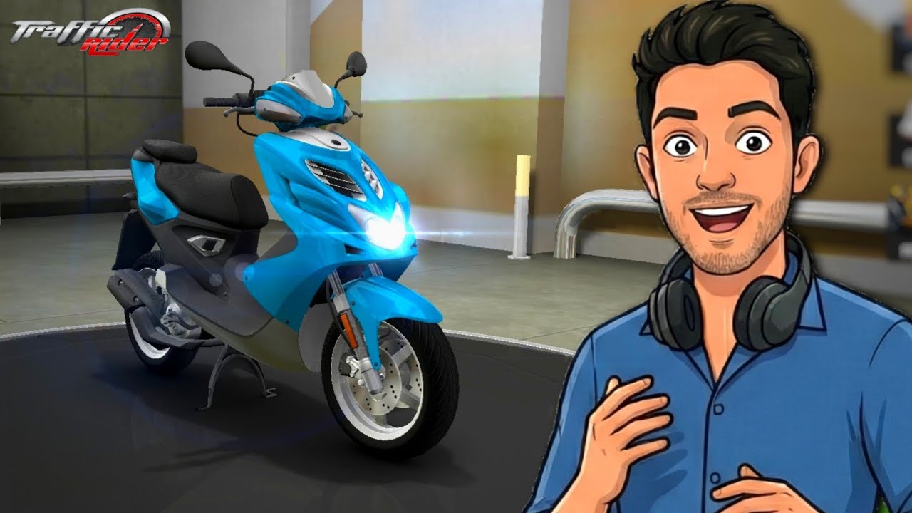 Scooty race  ! 😳 Traffic Rider Gameplay