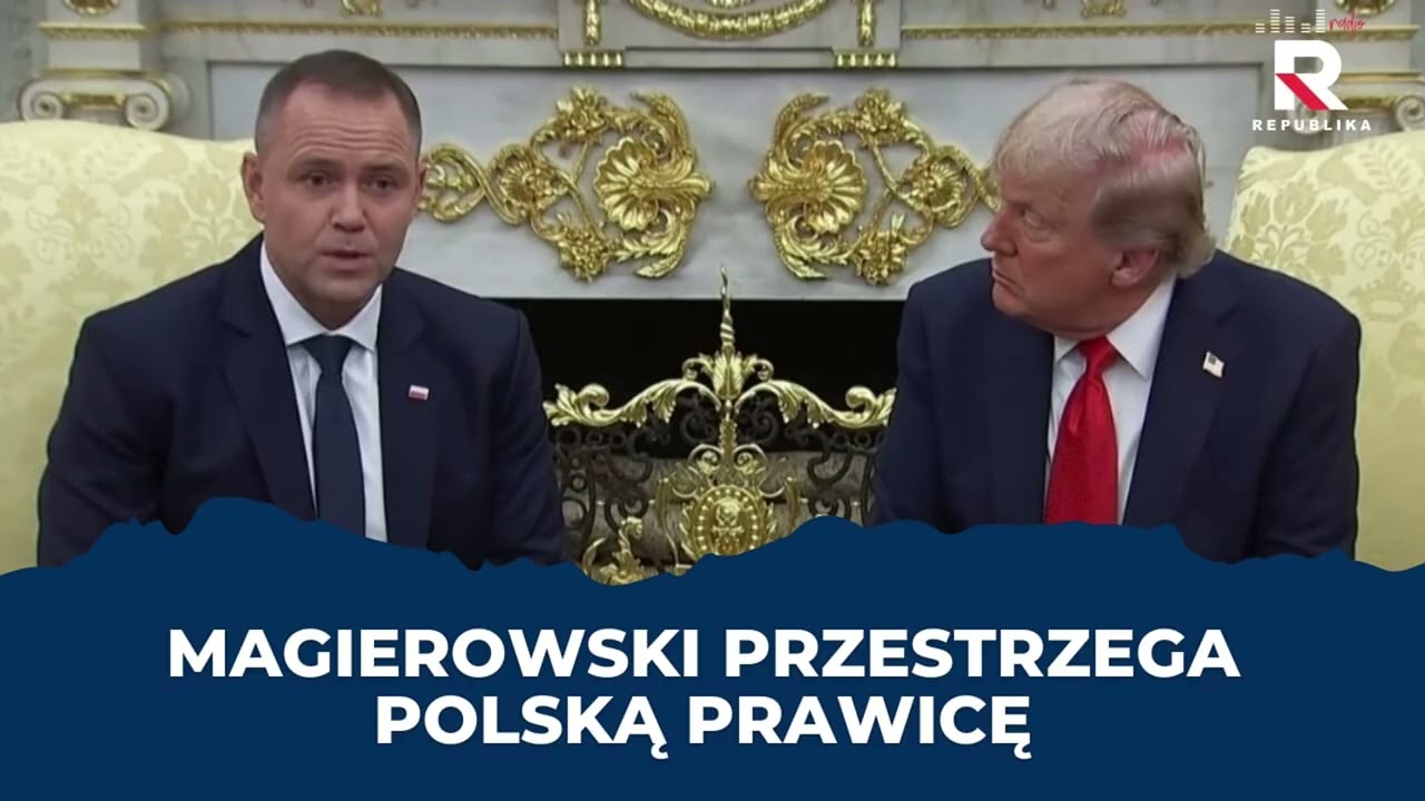 Magierowski przestrzega polską prawicę