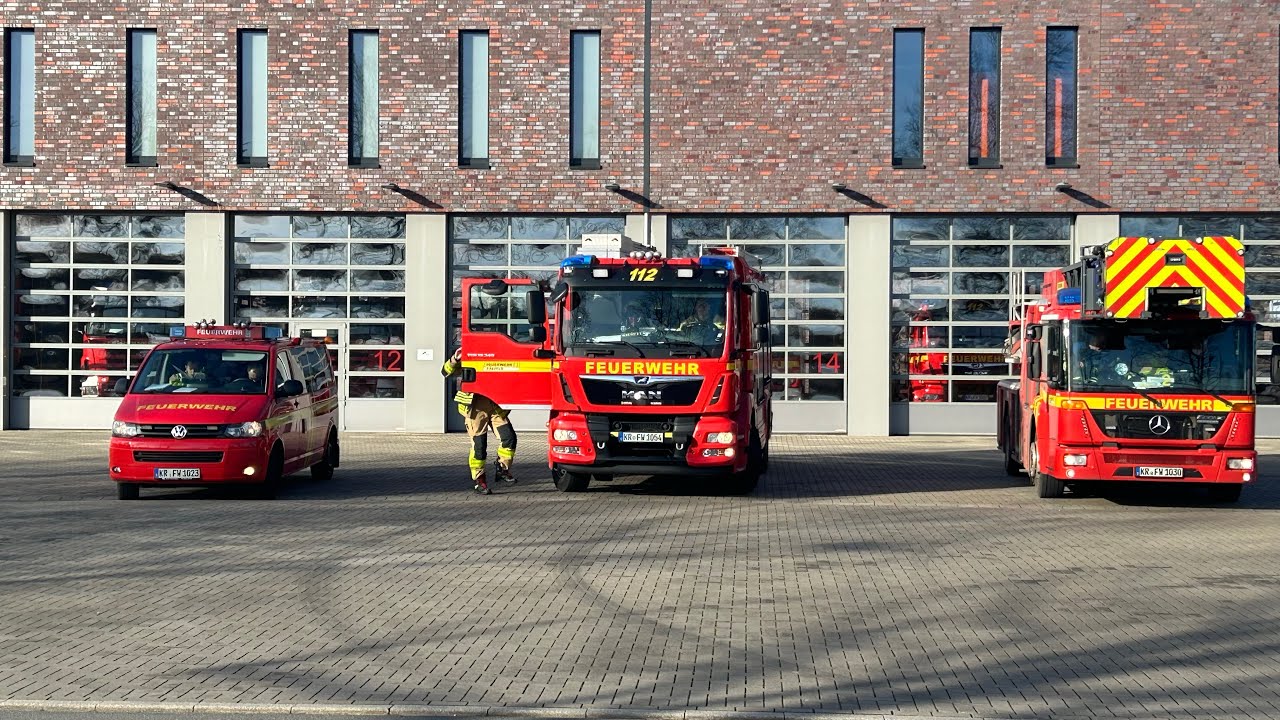 [Dauerhorn] Einsatz für die Feuerwache 1 und die Feuerwache 2 zur Wachbesetzung
