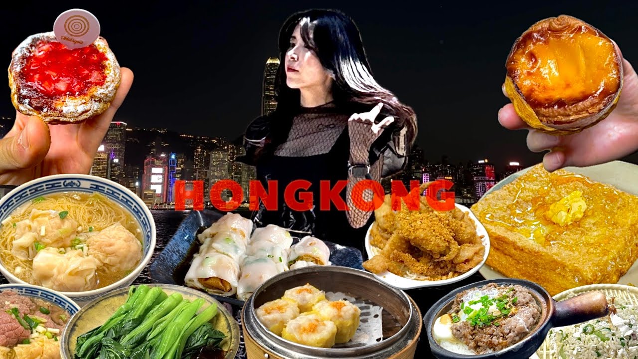 vlog | 홍콩 4박5일 먹방여행1편,딤섬스퀘어vs원딤섬,에그타르트,침차이키 완탕면,란퐁유엔,파이브가이즈,힝키레스토랑,홍콩여행코스,태교여행,홍콩여행브이로그,딤섬맛집,홍콩맛집
