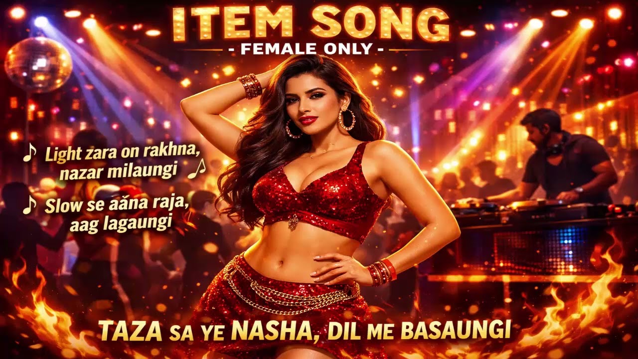 Light Zara On Rakhna 🔥 | Female Item Song | Bold Bollywood Afro-Desi Song 2026