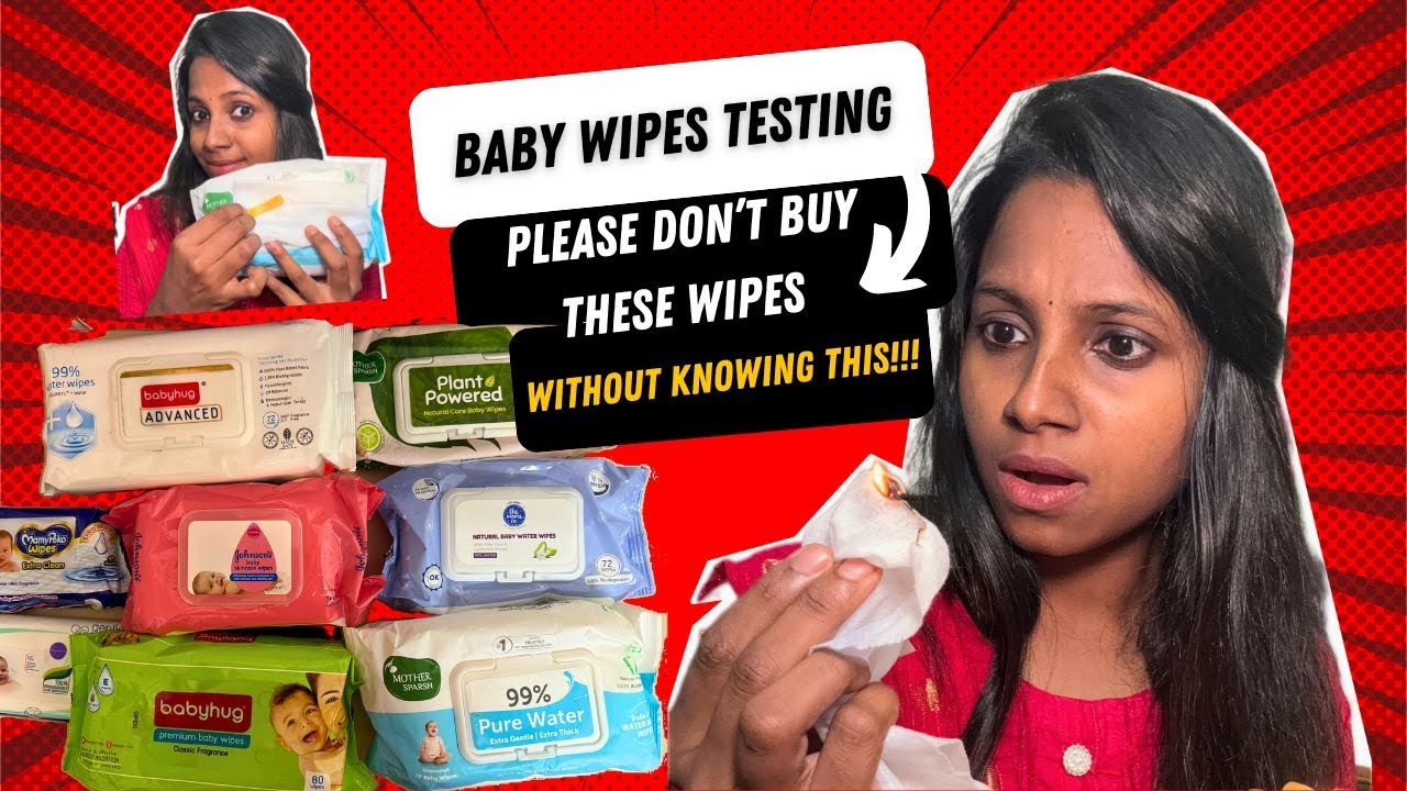 In Tamil : Which Baby wipes are SAFE & BEST ? DON'T buy Baby wipes WITHOUT watching this Video!