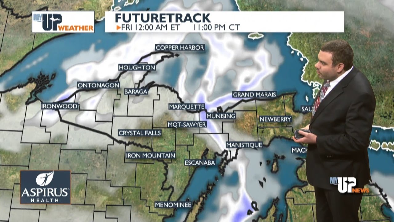 My UP Weather: Cold temperatures continue for Michigan's Upper Peninsula with lake effect snow