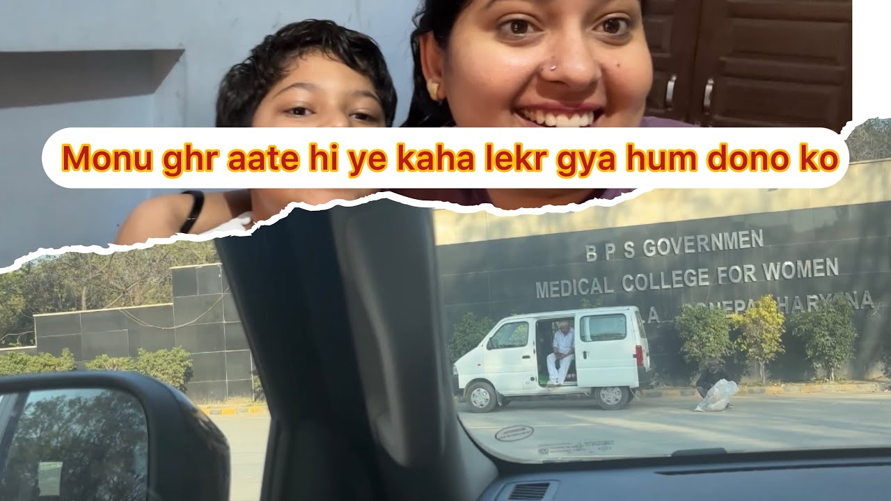 Monu hum dono ko kaha lekr gya😳🙄