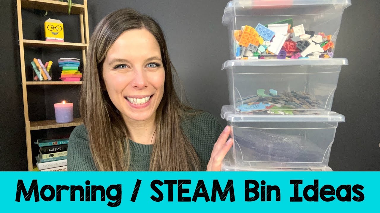 Morning Tub Ideas / STEAM Bin / Early Finisher Activity Ideas for your grade 3-6 classroom
