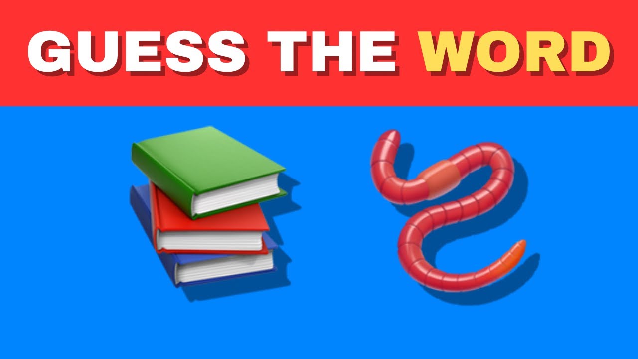 Guess The WORD by Emojis🧐Can Your Brain Handle This? 🧠