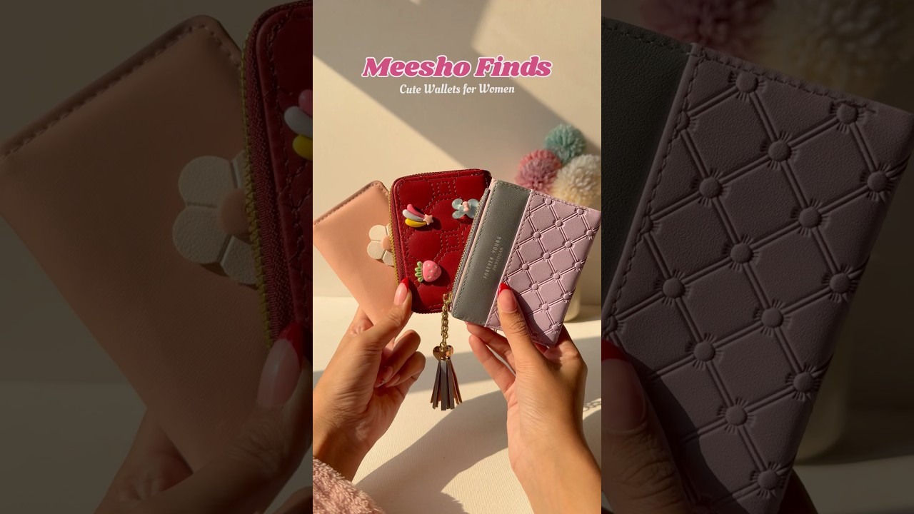 Wallets from Meesho🎀✨     