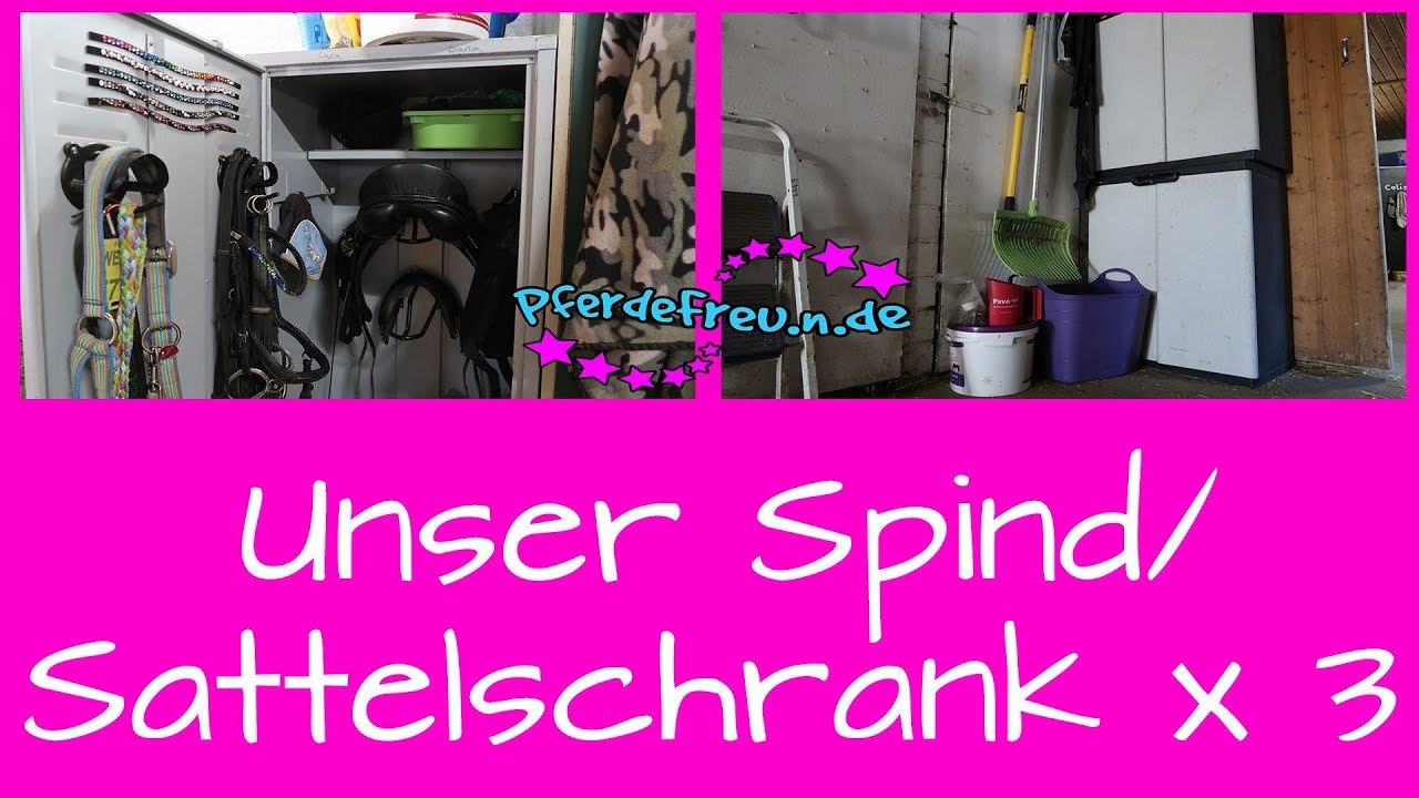 Spind / Sattelschrank x3 [Pferde Freu.n.de ] die Schränke von Pferd und Pony