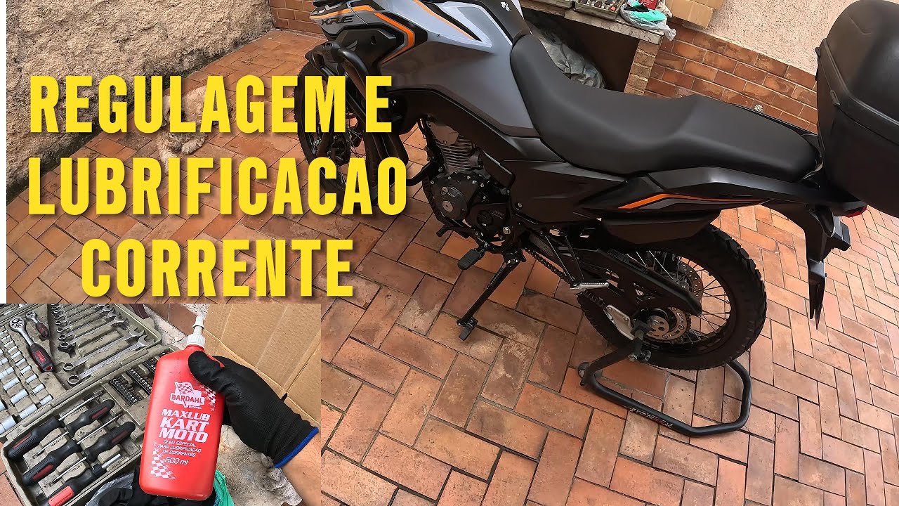 COMO LUBRIFICAR E REGULAR SUA CORRENTE PARA DURAR MUITO SUA RELAÇÃO
