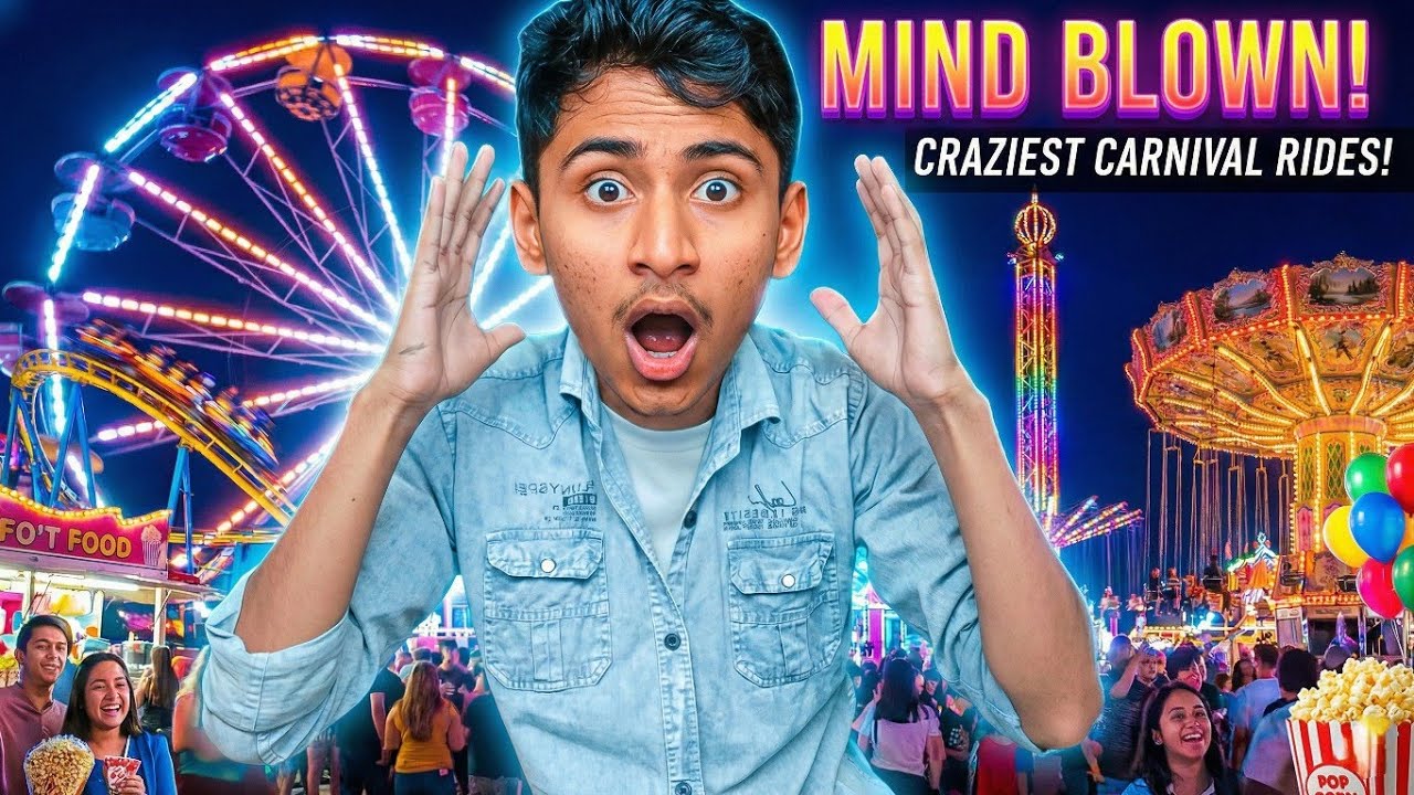 One Of The Craziest Carnival Ride 