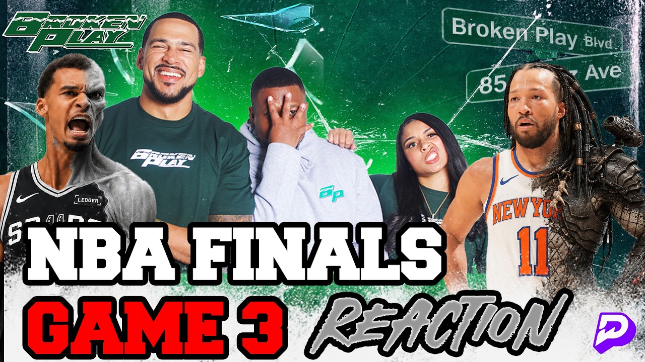 SPURS STEAL GAME 3?! Wemby Strikes Back & Knicks Fans PANIC | Broken Play