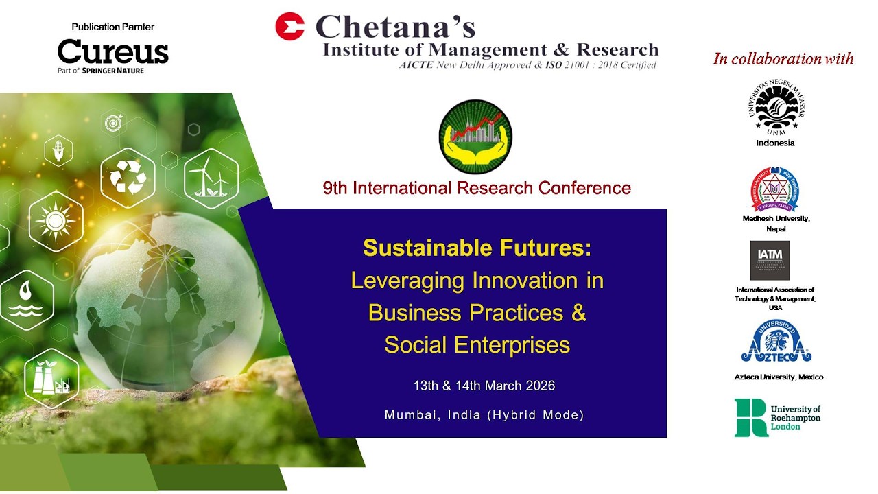 Chetana's Institute of Management and Research 9th International Research Conference