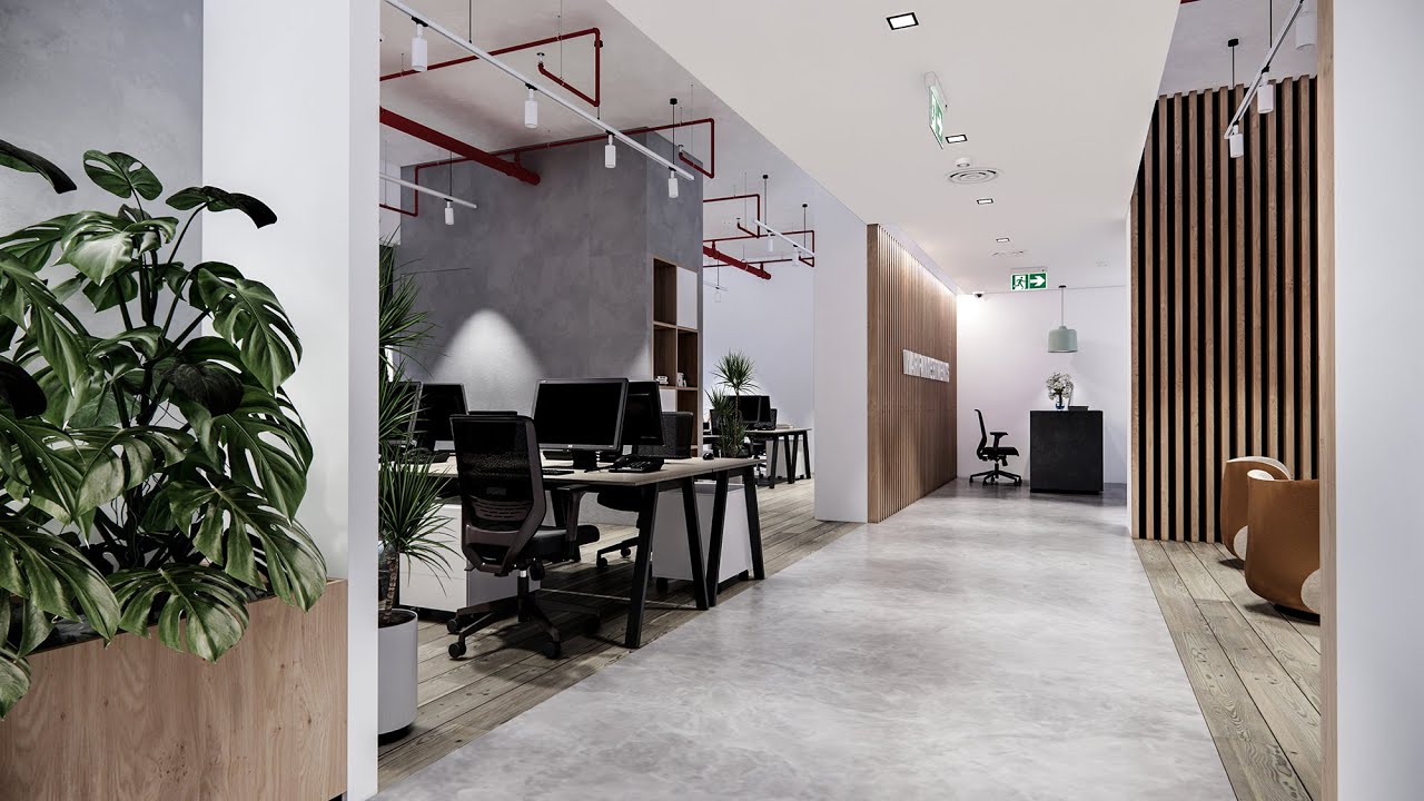 3D WALKTHROUGH ANIMATION/ OFFICE TOUR #01