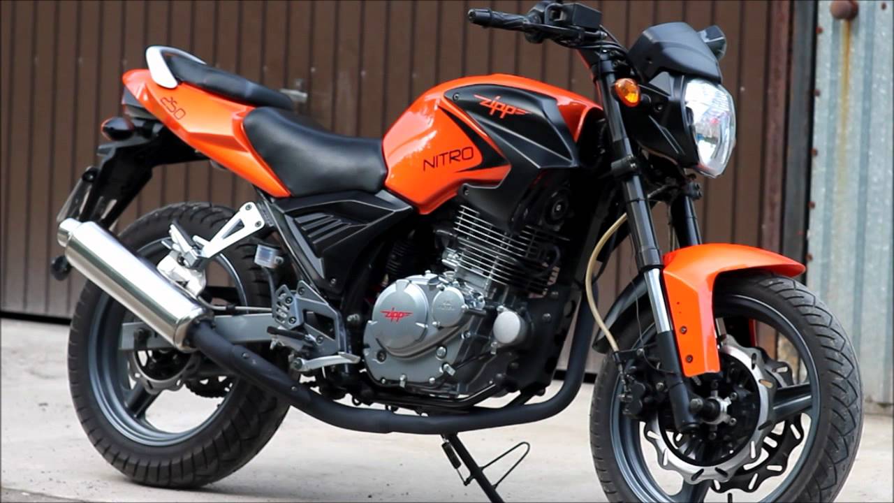 Zipp Nitro 250 (HD) odpalanie na zimnym silniku