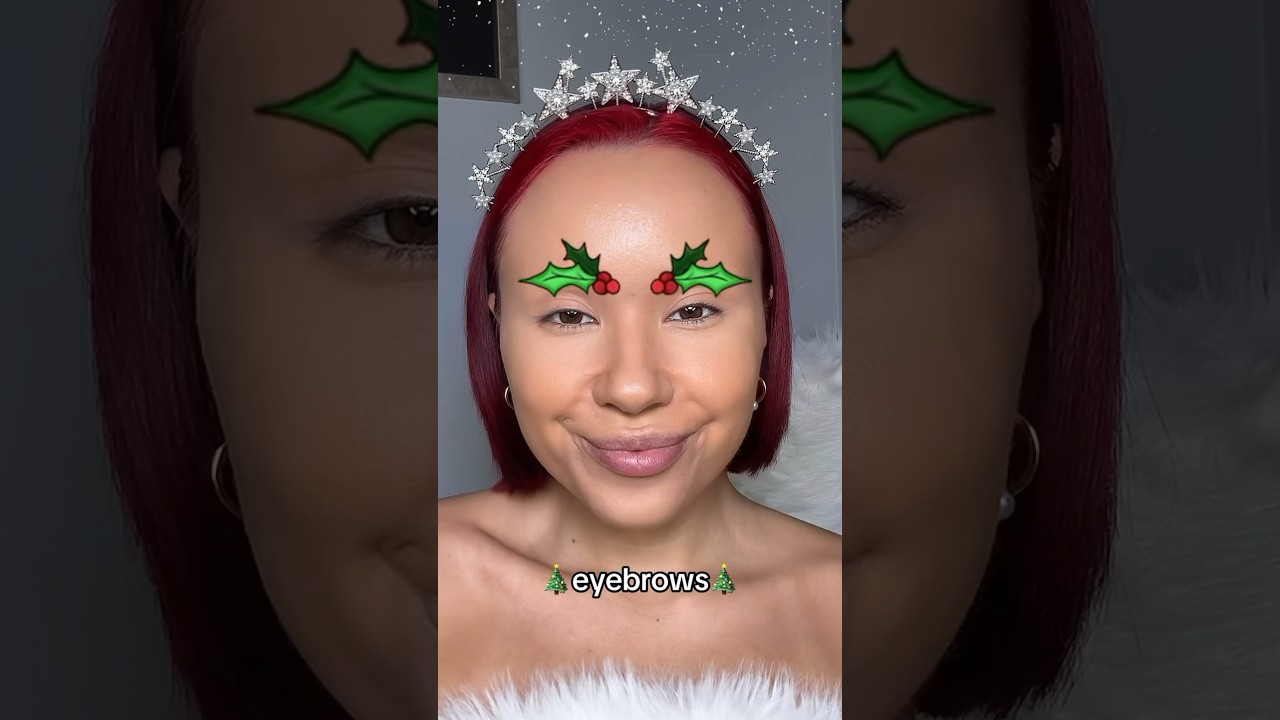 Christmas filters pick my makeup😍🎅🏼🎄✨