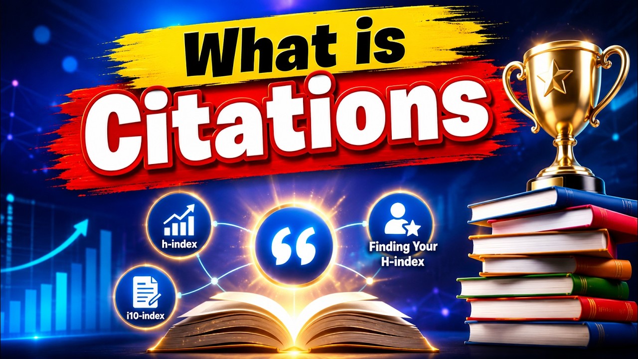 What is Citations - h-index | i10-index | Finding Your H-index
