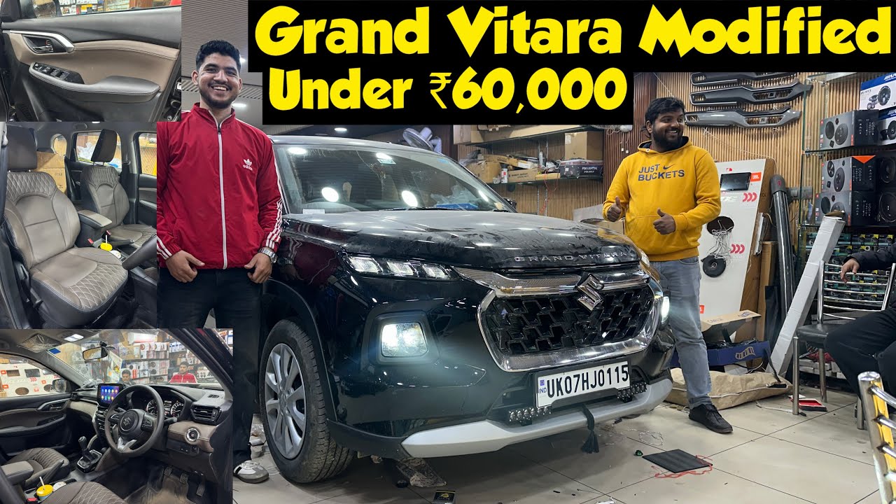 Grand Vitara Sigma 2026✅Car Modification- Nexa Genuine Accessories & Installation with Price! 
