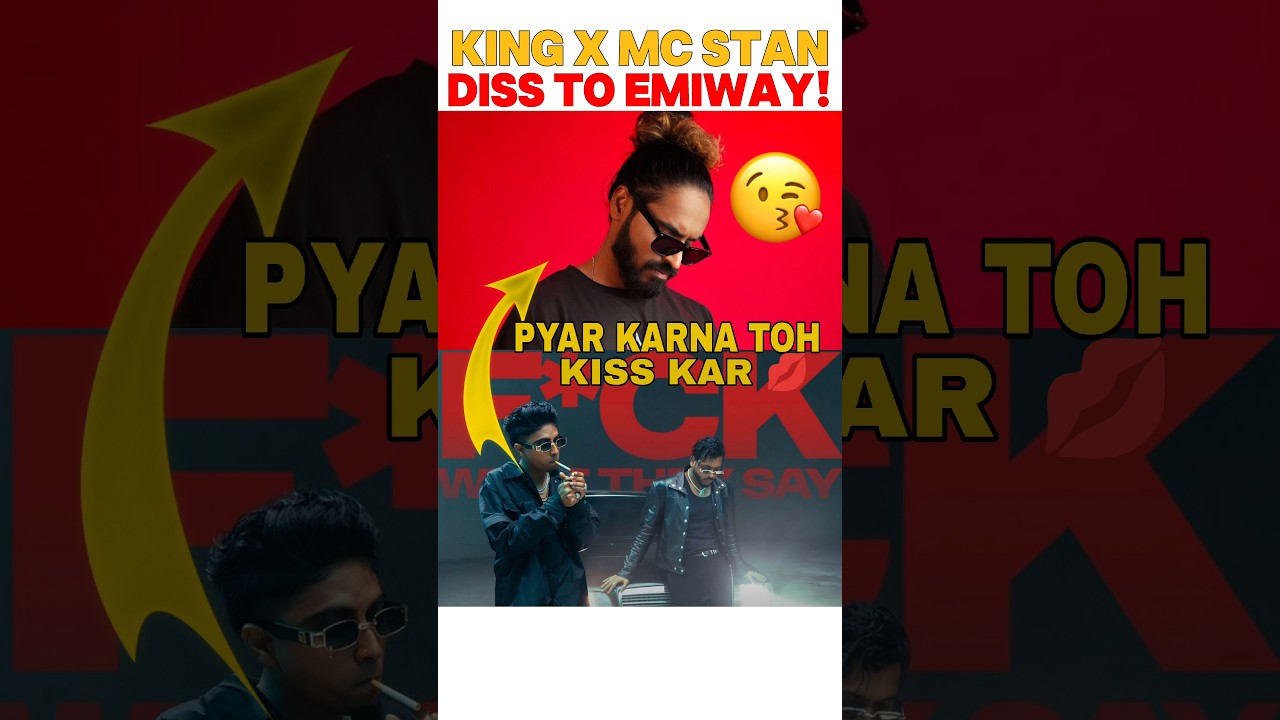 MC STAN AND KING DISS TO EMIWAY BANTAI 🤯 #emiwaybantai #king #mcstan #diss