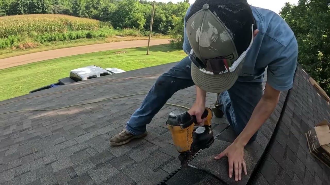 Another roof down!
