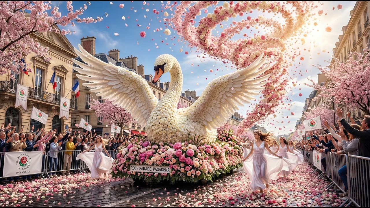 Rose Parade 2026 – Pasadena’s Floral Spectacle in Stunning 8K